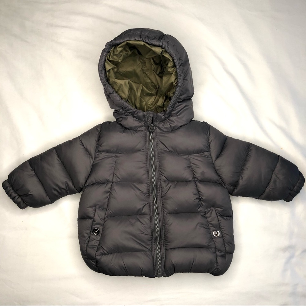Zara baby boy puffer coat